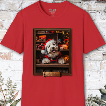 Old English Sheepdog #1 Santa's Workshop Unisex T shirt