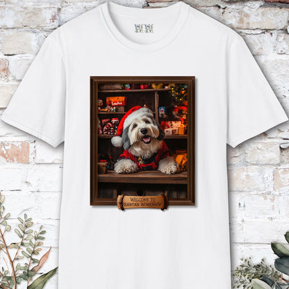 Old English Sheepdog #1 Santa's Workshop Unisex T shirt