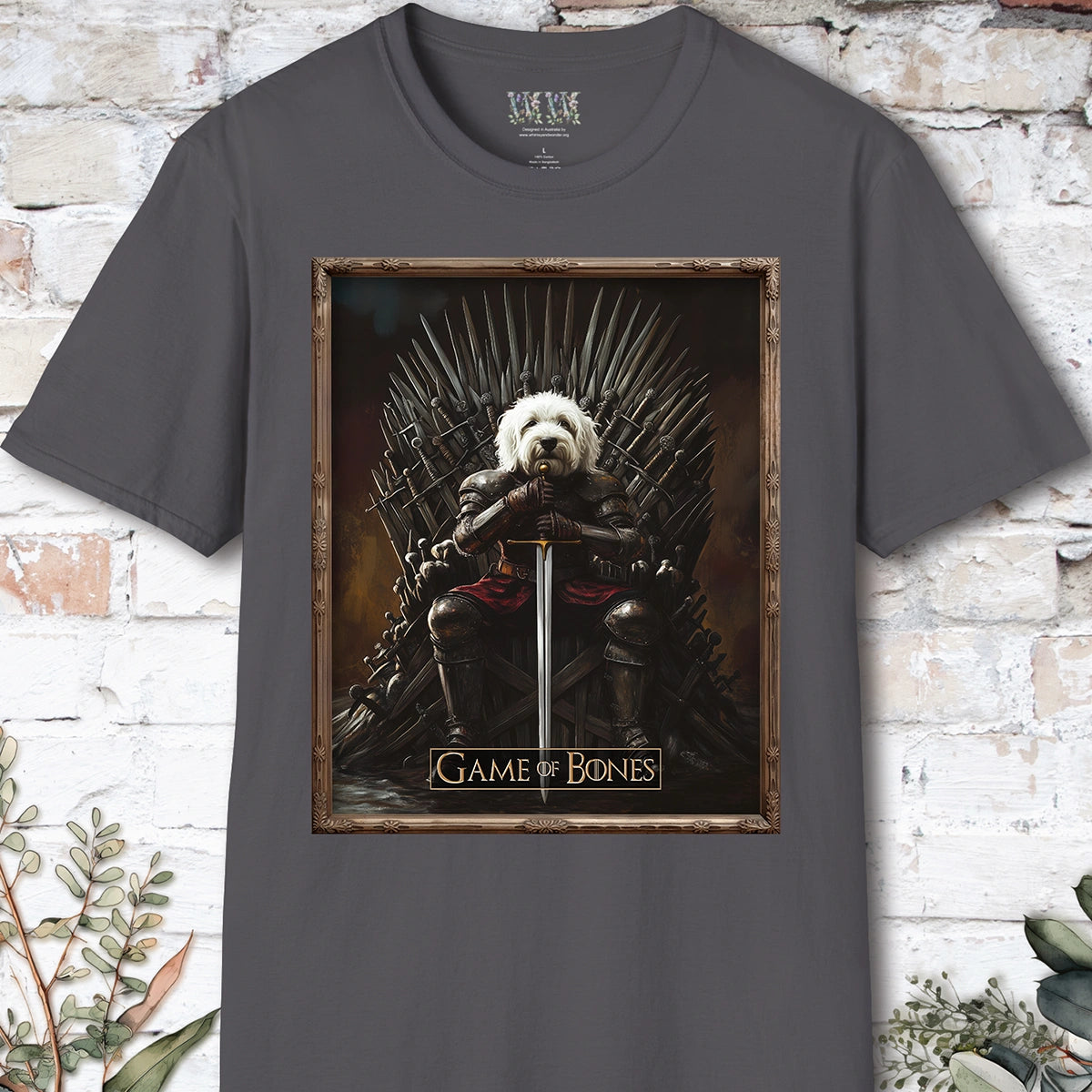 Old English Sheepdog, Game of Bones, Unisex T shirt