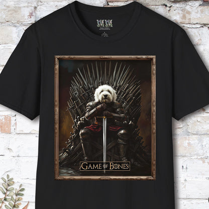 Old English Sheepdog, Game of Bones, Unisex T shirt