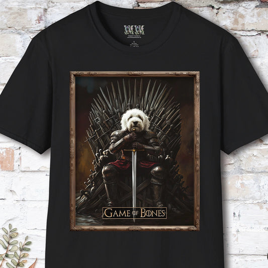 Old English Sheepdog, Game of Bones, Unisex T shirt