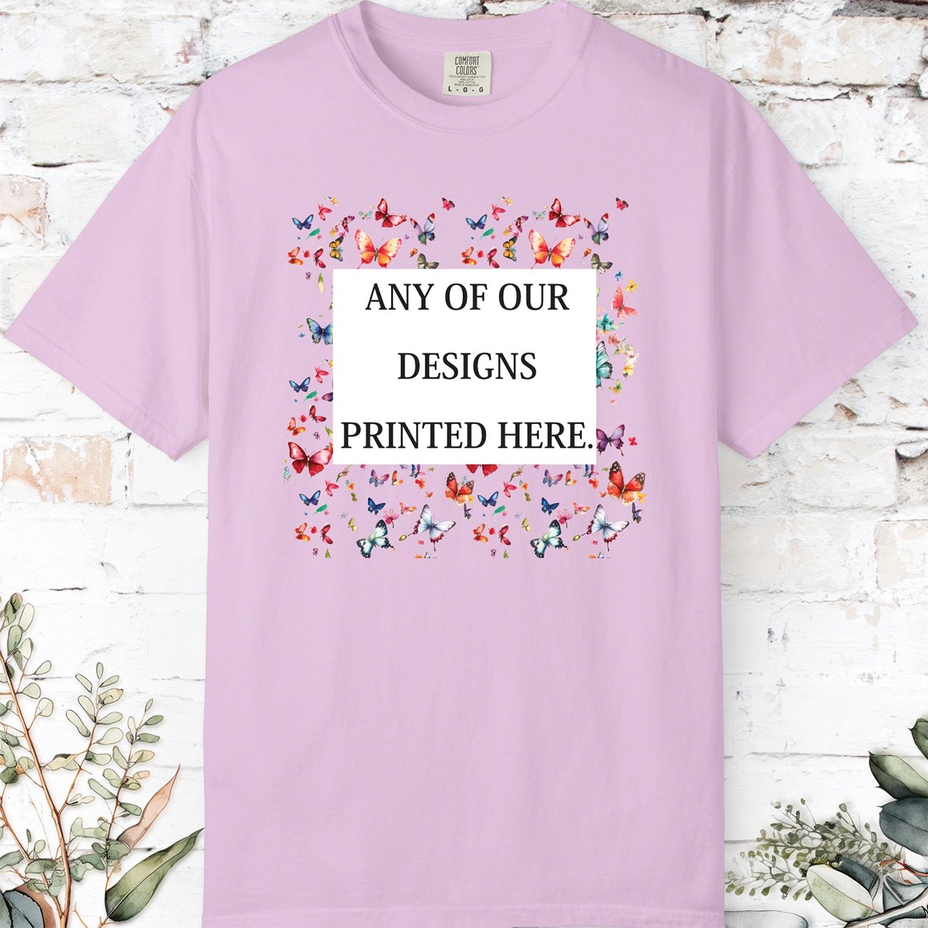 ANY DESIGN - USA Comfort Colours T-shirt