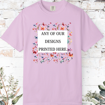 ANY DESIGN - USA Comfort Colours T-shirt