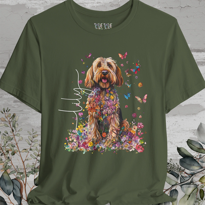 Otterhound #1 Floral  Personalized T shirt