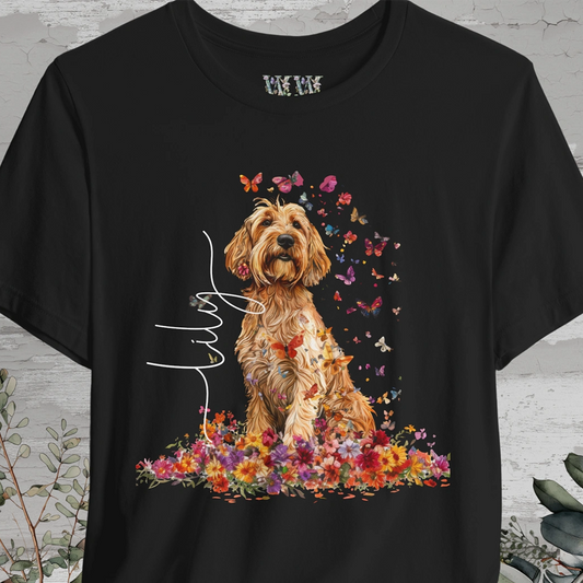Otterhound #2 Floral  Personalized T shirt