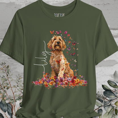 Otterhound #2 Floral  Personalized T shirt