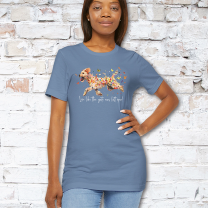 Otterhound "Live like the gate was left open" Unisex T shirt