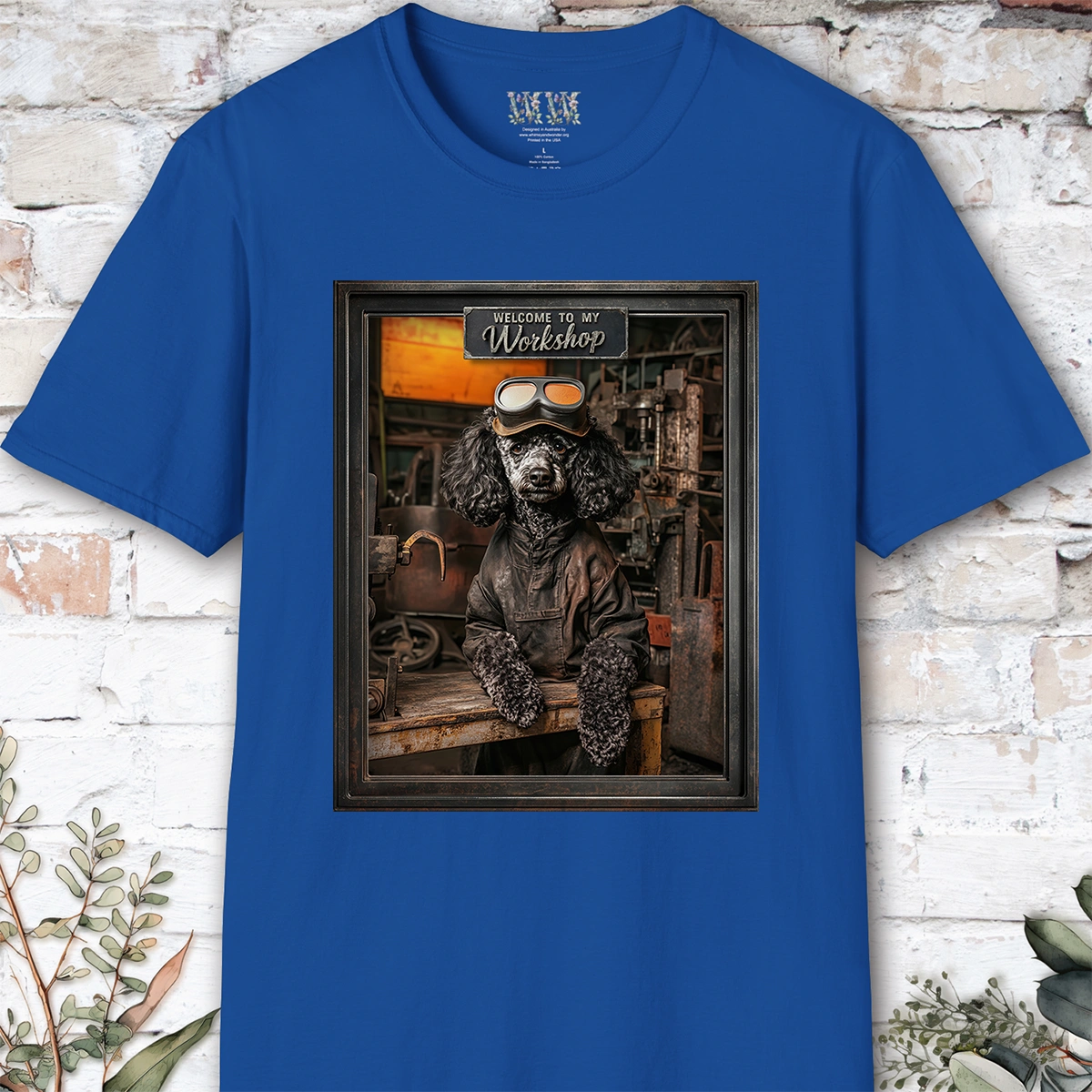Poodle #1 Workshop Unisex T shirt