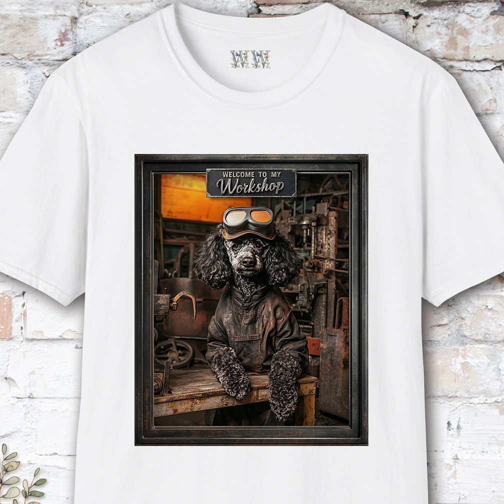 Poodle #1 Workshop Unisex T shirt
