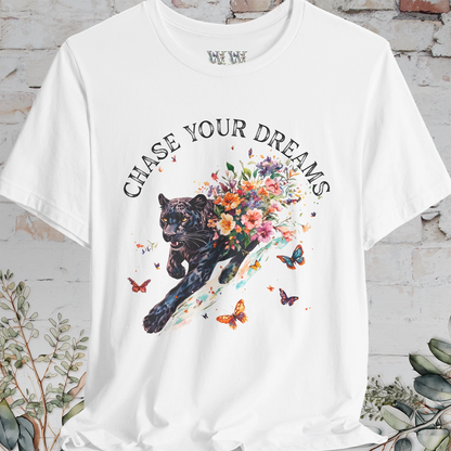 Panther, Chase your Dreams, Unisex T shirt
