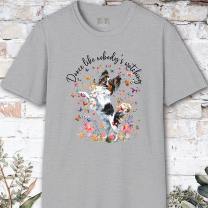 Papillon "Dance like nobody's watching" unisex T shirt