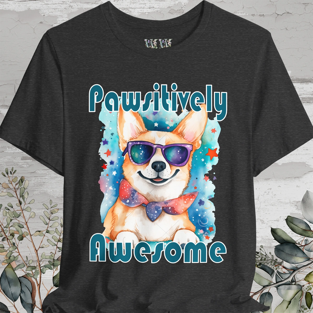 Pawsitively Awesome' Unisex T shirt