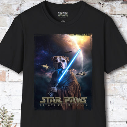Pit bull Terrier #1 Star Paws Unisex T shirt