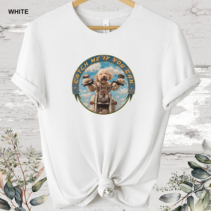 Poodle 'Catch me if you can' T shirt