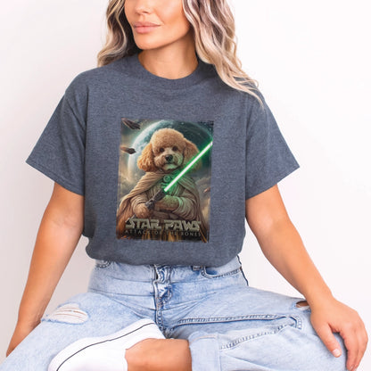 Poodle #1 Star Paws Unisex T shirt