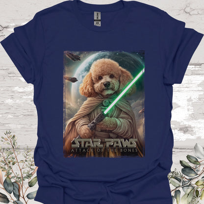 Poodle #1 Star Paws Unisex T shirt