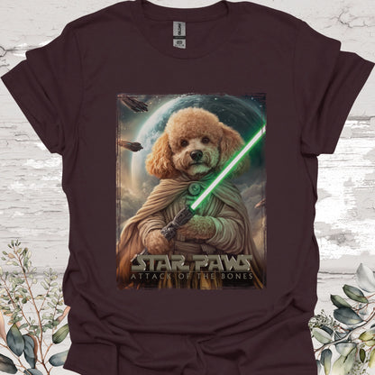 Poodle #1 Star Paws Unisex T shirt