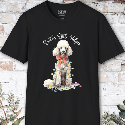 Poodle #1 Santa's little helper. unisex T shirt