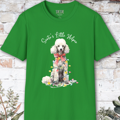 Poodle #1 Santa's little helper. unisex T shirt