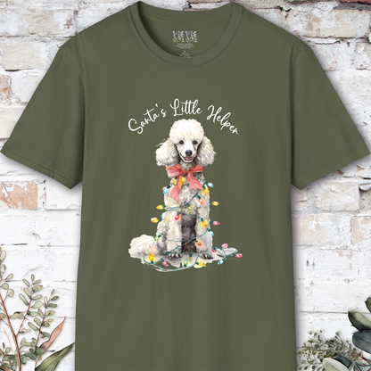 Poodle #1 Santa's little helper. unisex T shirt