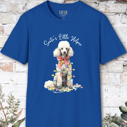 Poodle #1 Santa's little helper. unisex T shirt
