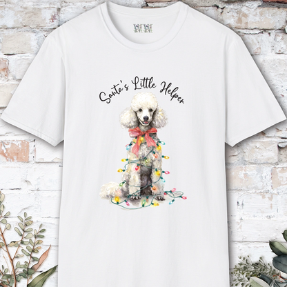 Poodle #1 Santa's little helper. unisex T shirt