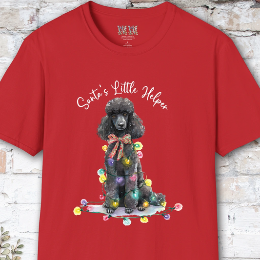 Poodle #2 Santa's little helper. unisex T shirt