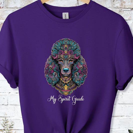 Poodle #2 My Spirit Guide, Short Sleeve Unisex Tee