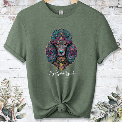 Poodle #2 My Spirit Guide, Short Sleeve Unisex Tee