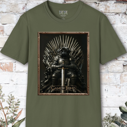 Pug #2 Game of Bones unisex T shirt