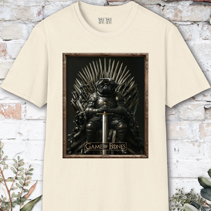 Pug #2 Game of Bones unisex T shirt