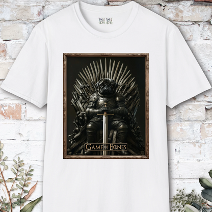 Pug #2 Game of Bones unisex T shirt