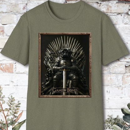 Pug #2 Game of Bones unisex T shirt