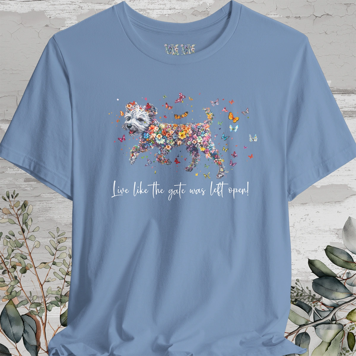 Pumi #2 "Live like the gate was left open" Unisex T shirt