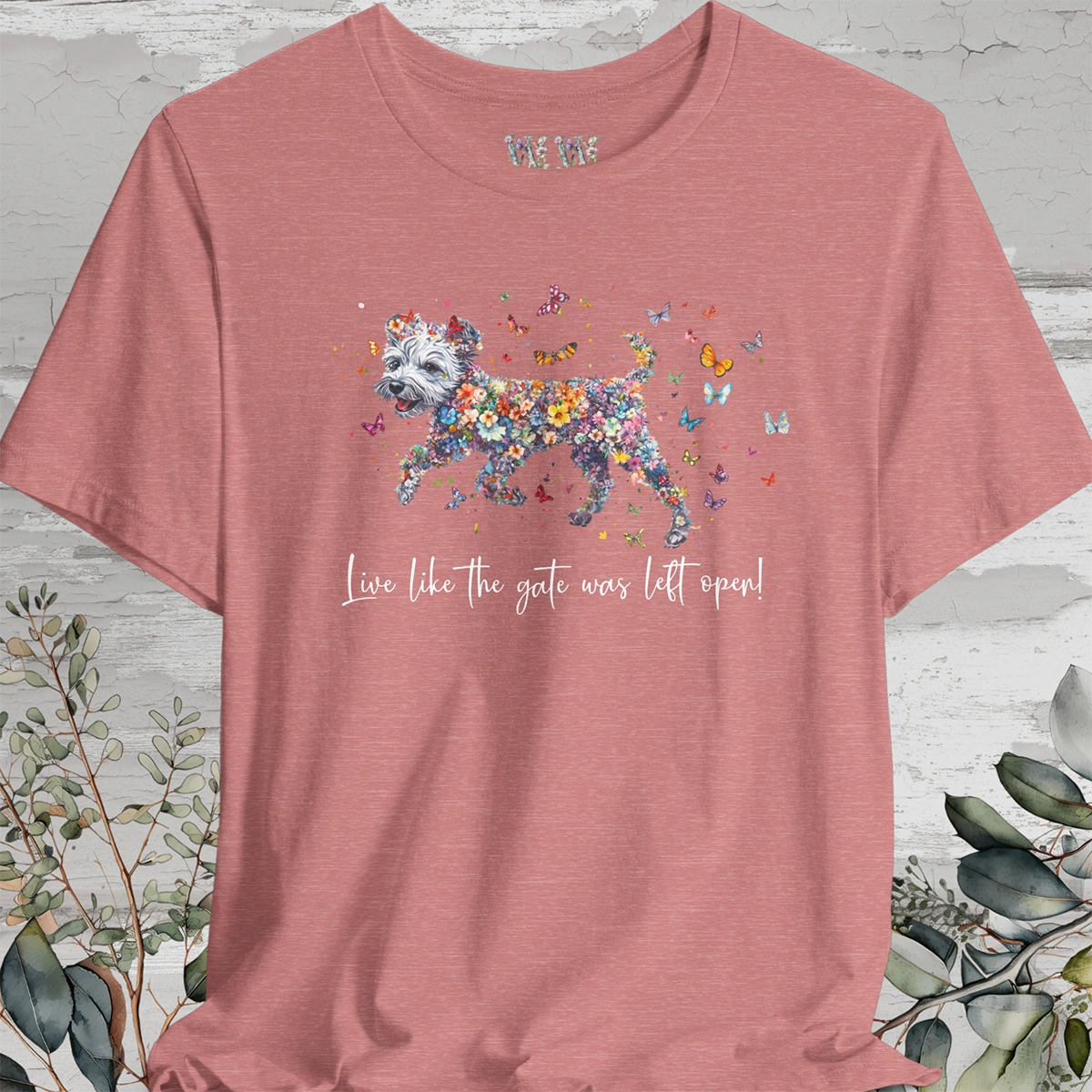 Pumi #2 "Live like the gate was left open" Unisex T shirt