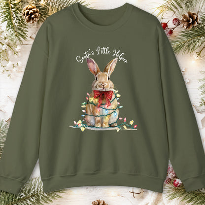 Rabbit #2 Santas little helper, unisex Sweatshirt