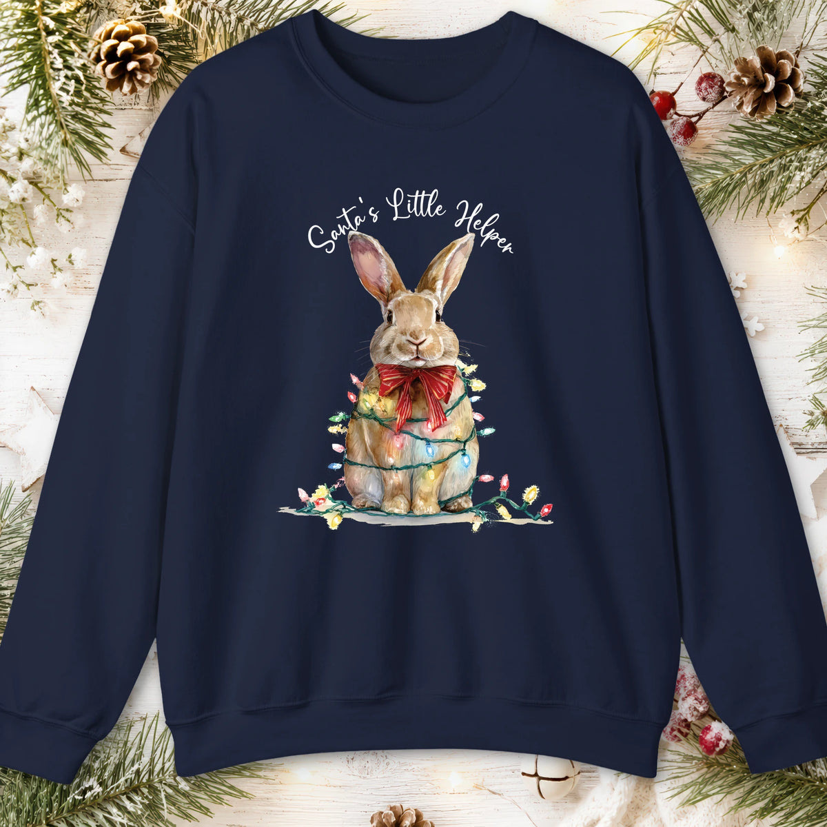Rabbit #2 Santas little helper, unisex Sweatshirt