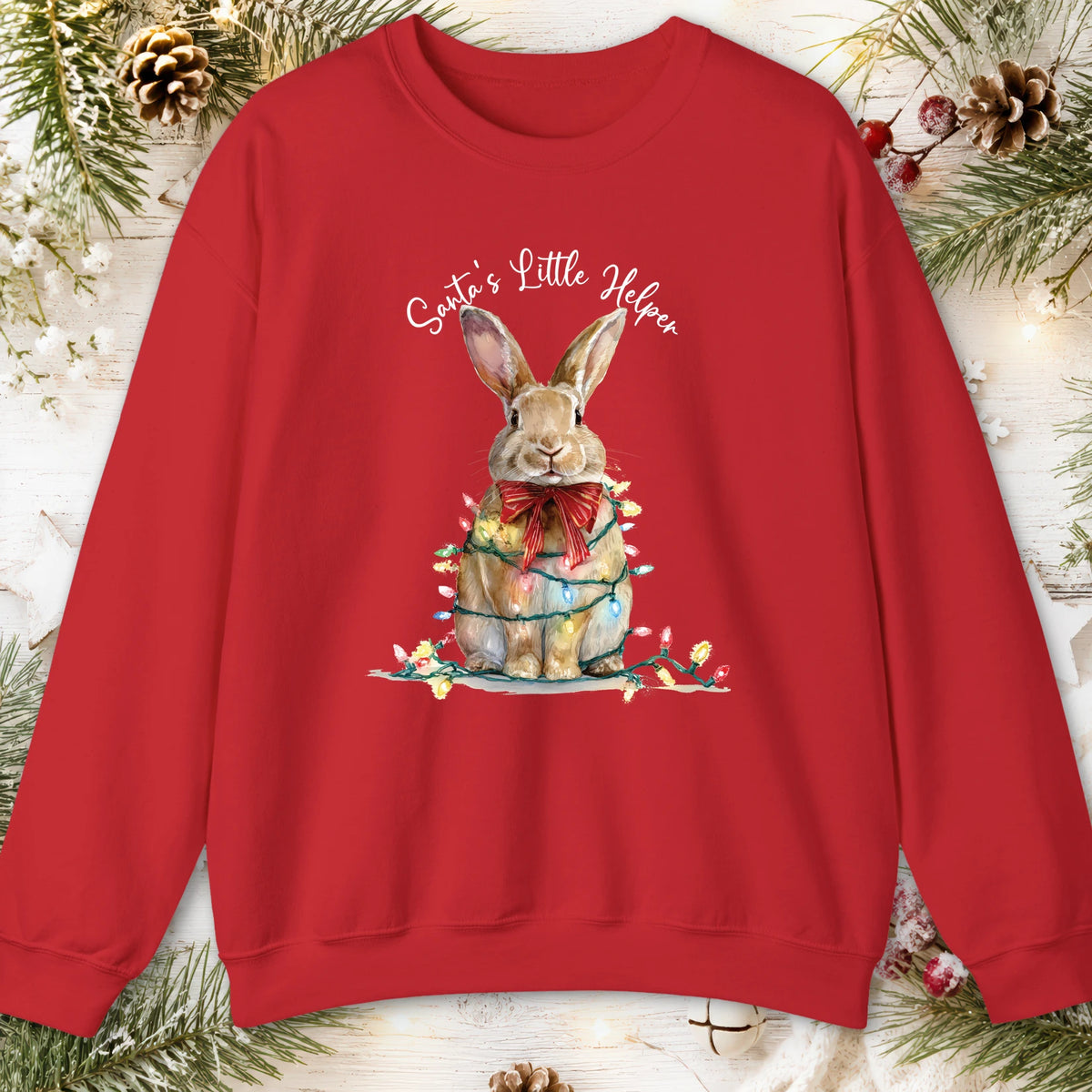 Rabbit #2 Santas little helper, unisex Sweatshirt