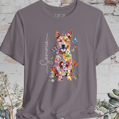 Red Heeler, personalized unisex T shirt