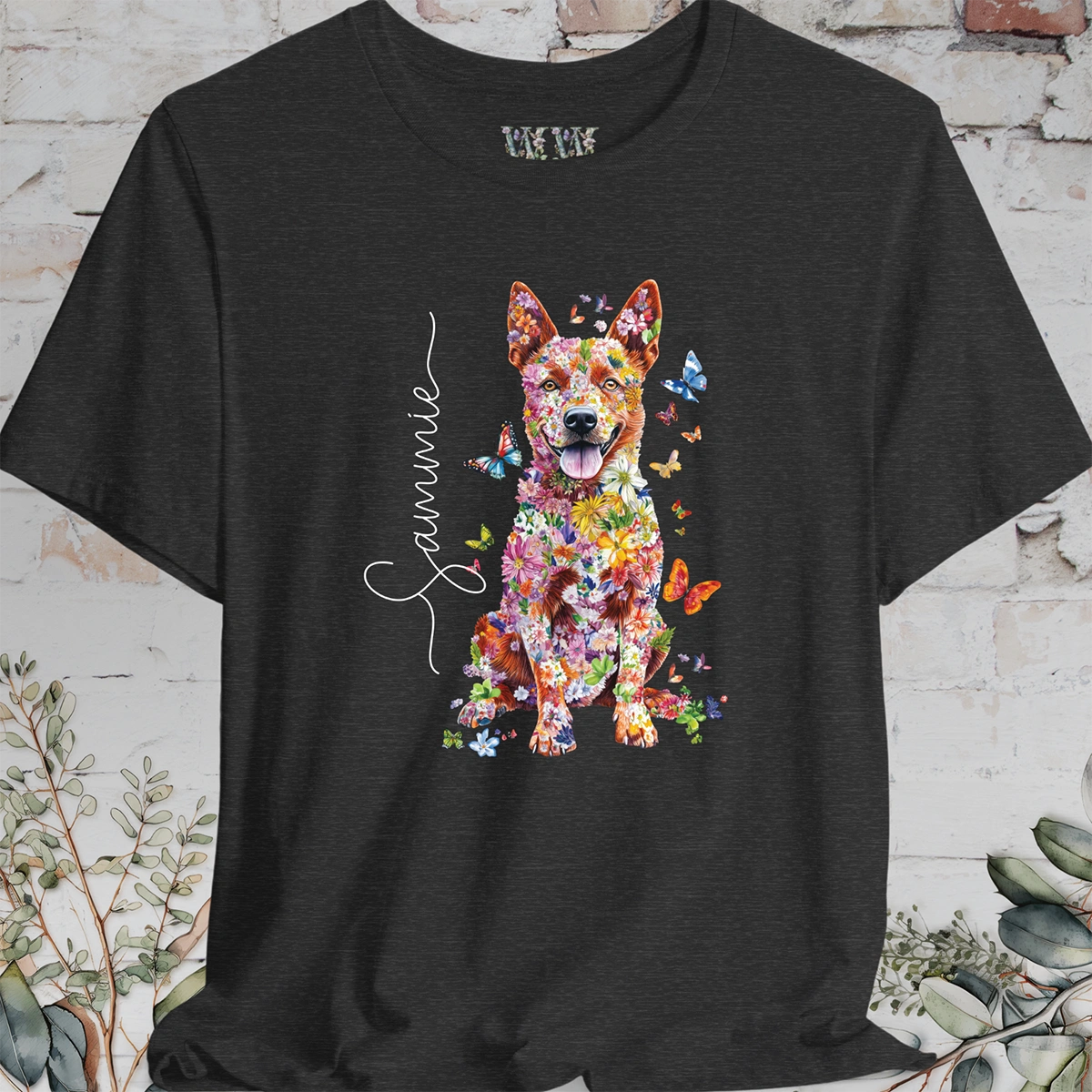 Red Heeler, personalized unisex T shirt