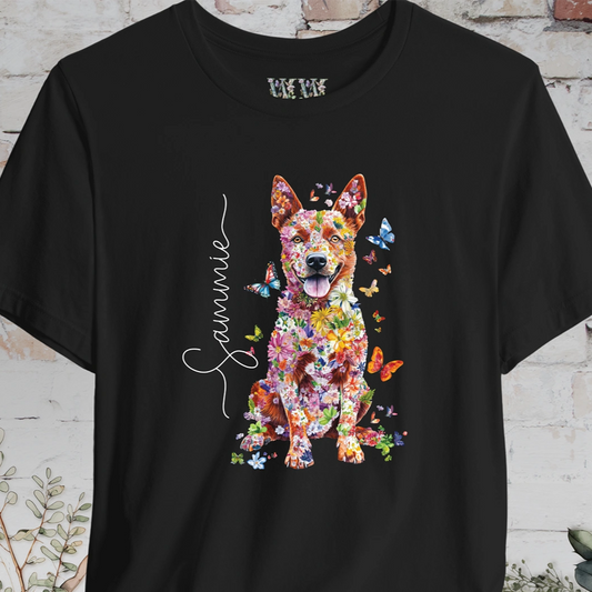 Red Heeler, personalized unisex T shirt