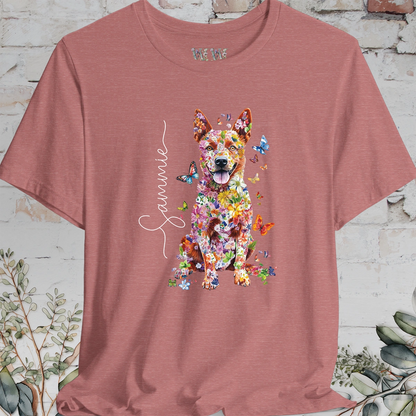 Red Heeler, personalized unisex T shirt