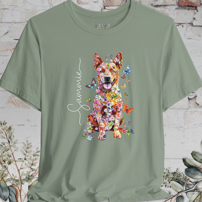 Red Heeler, personalized unisex T shirt