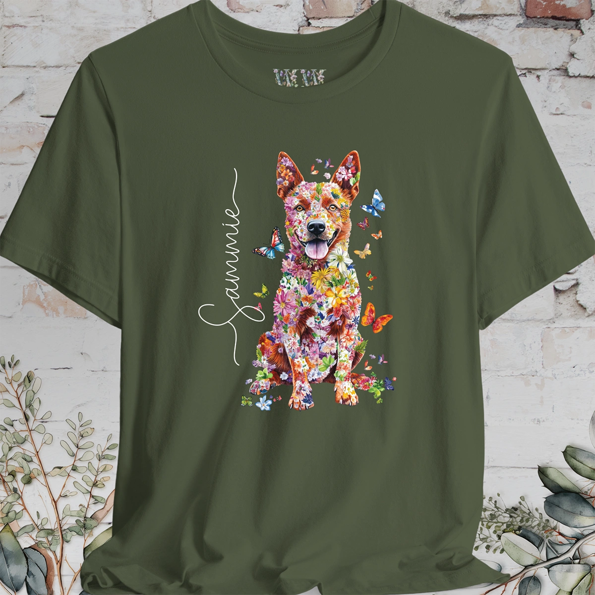 Red Heeler, personalized unisex T shirt