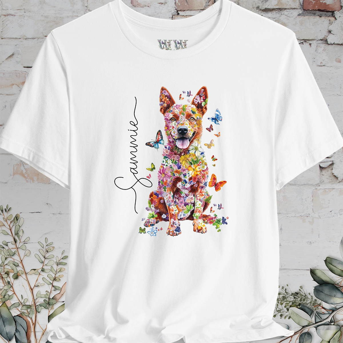 Red Heeler, personalized unisex T shirt