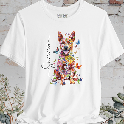 Red Heeler, personalized unisex T shirt