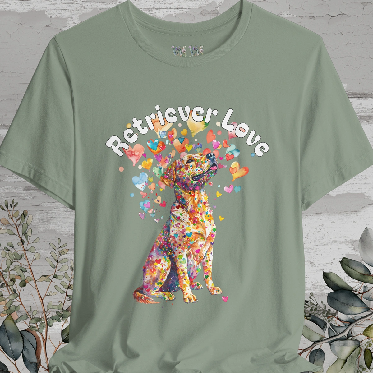 Retriever Love T shirt