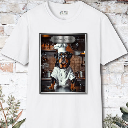 Rottweiler Chef Unisex T shirt