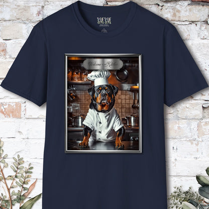 Rottweiler Chef Unisex T shirt