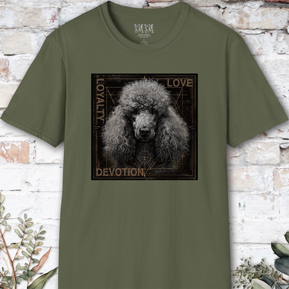 Poodle #1 Devotion, Loyalty, Love, Devotion unisex T Shirt